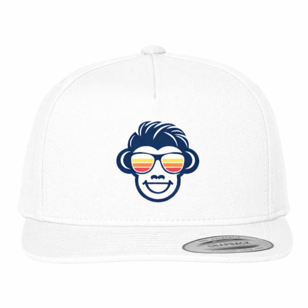 3D Logo Flat Bill Classic Snapback - Salt Monkey