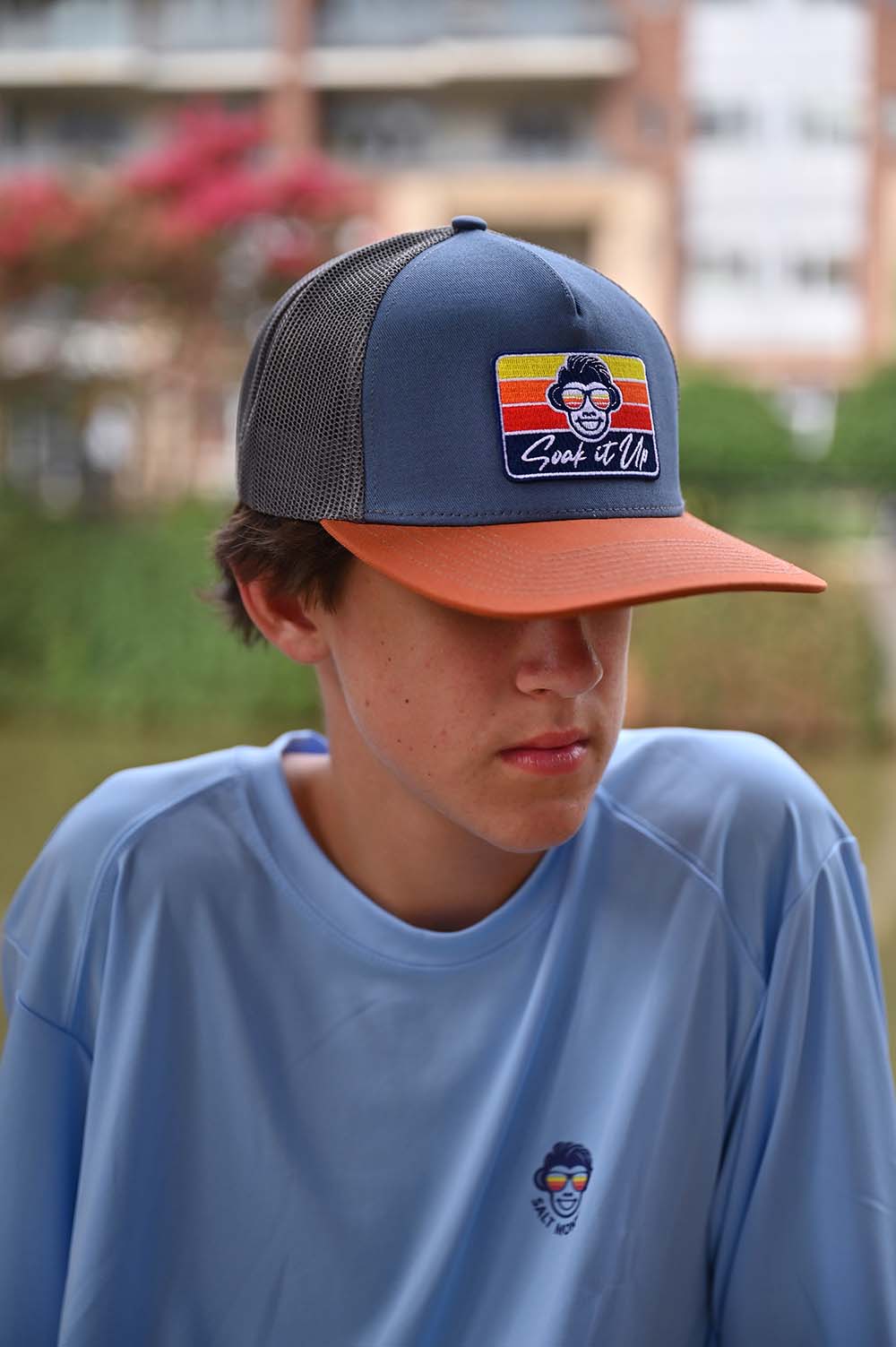 Retro Soak It Up Trucker - Salt Monkey: Breakaway, Relax and Chill Clothing for Men, Women & Kids. saltmonkey.com