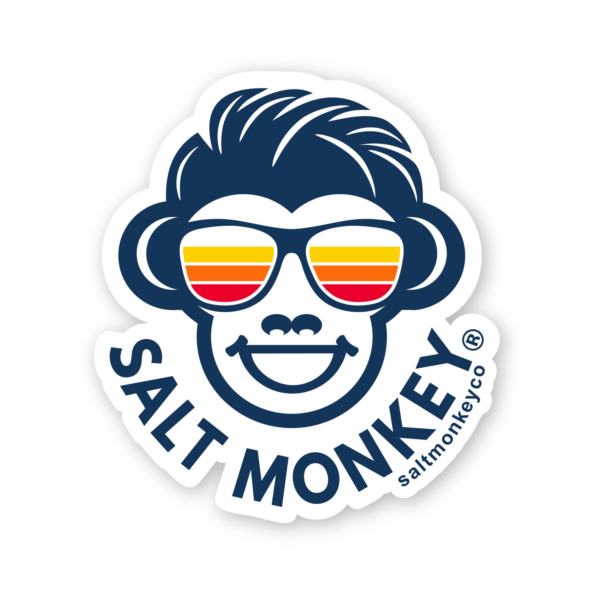 Salt Monkey Logo Sticker