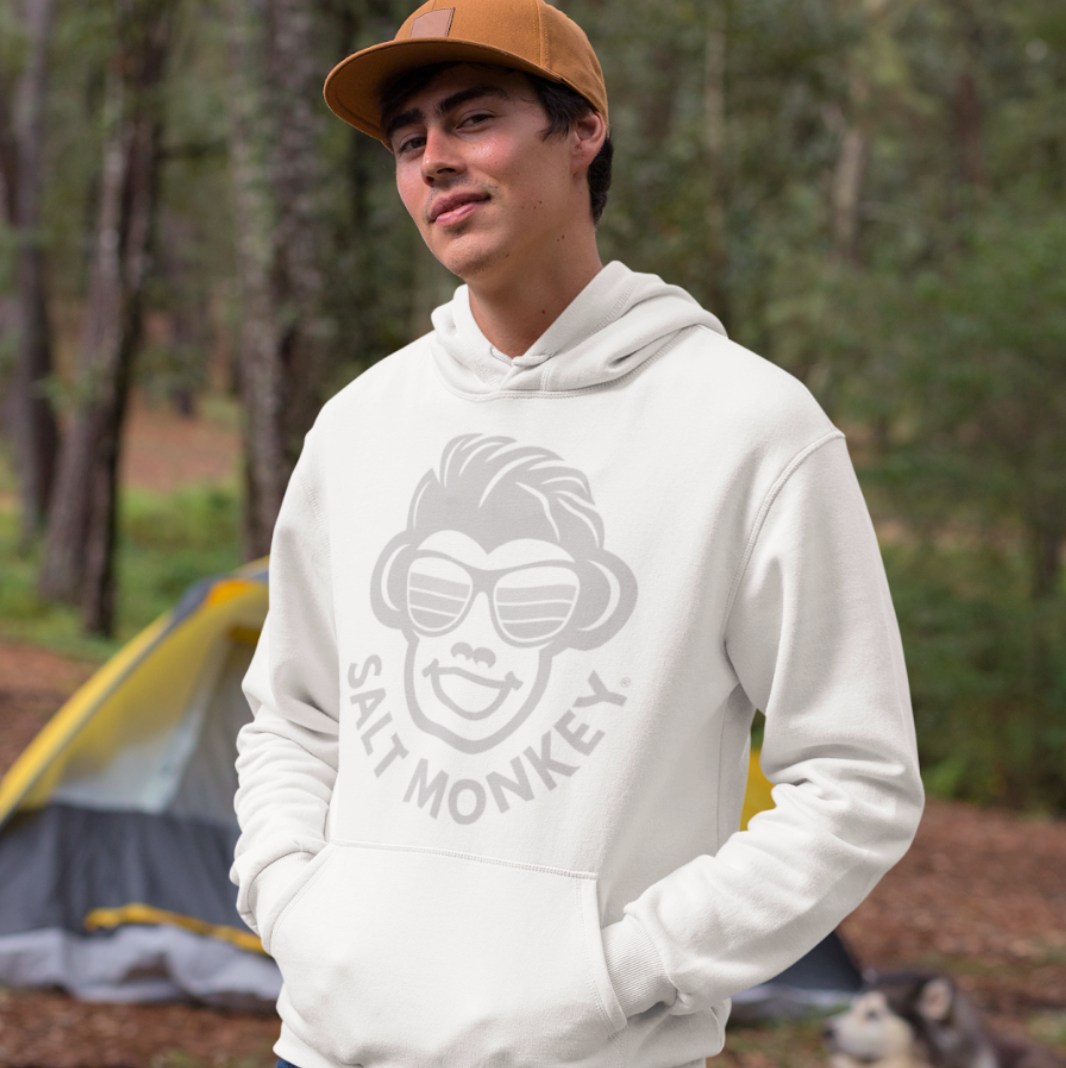 Monochromatic Salt Monkey Hoodie