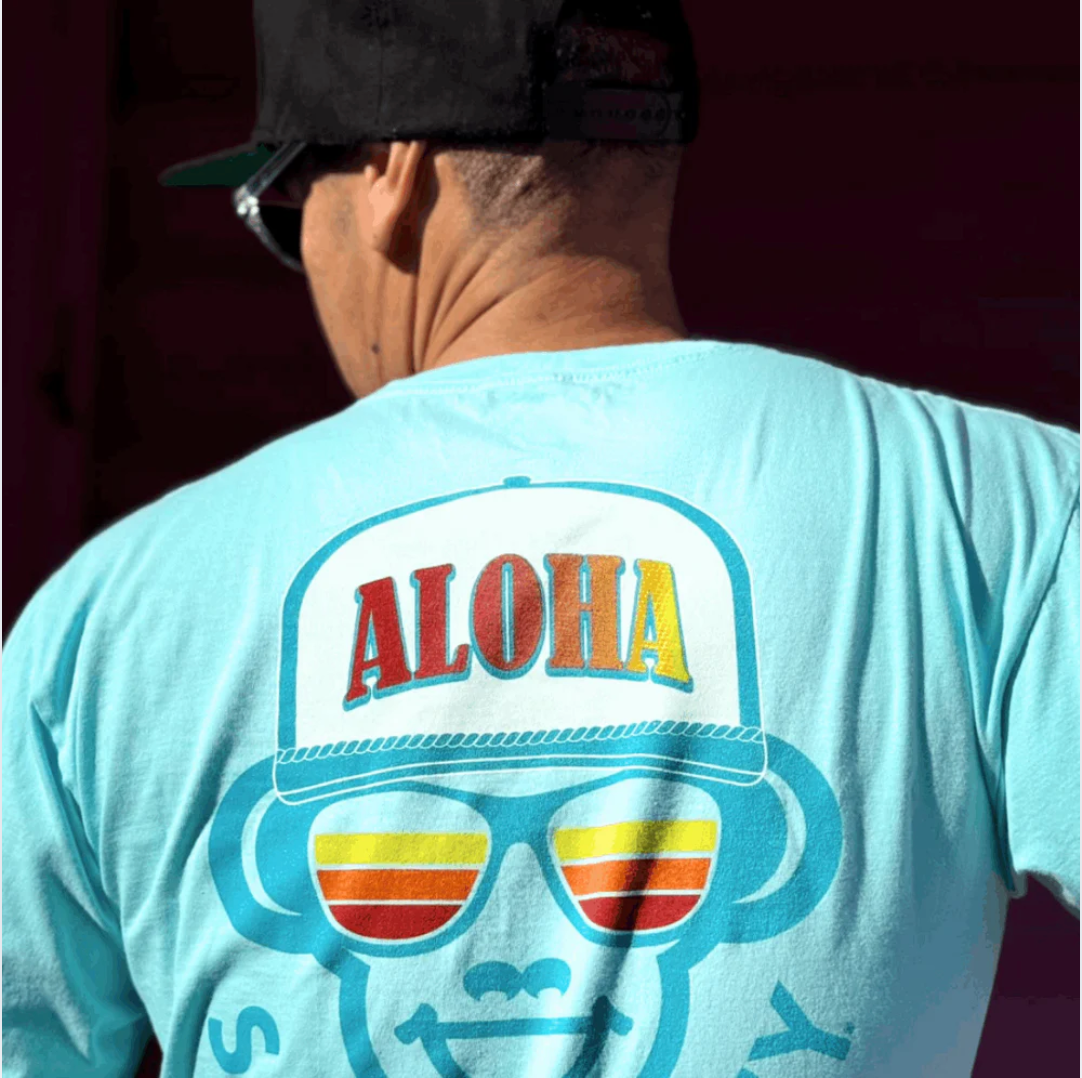 Aloha Trucker Long Sleeve Tee