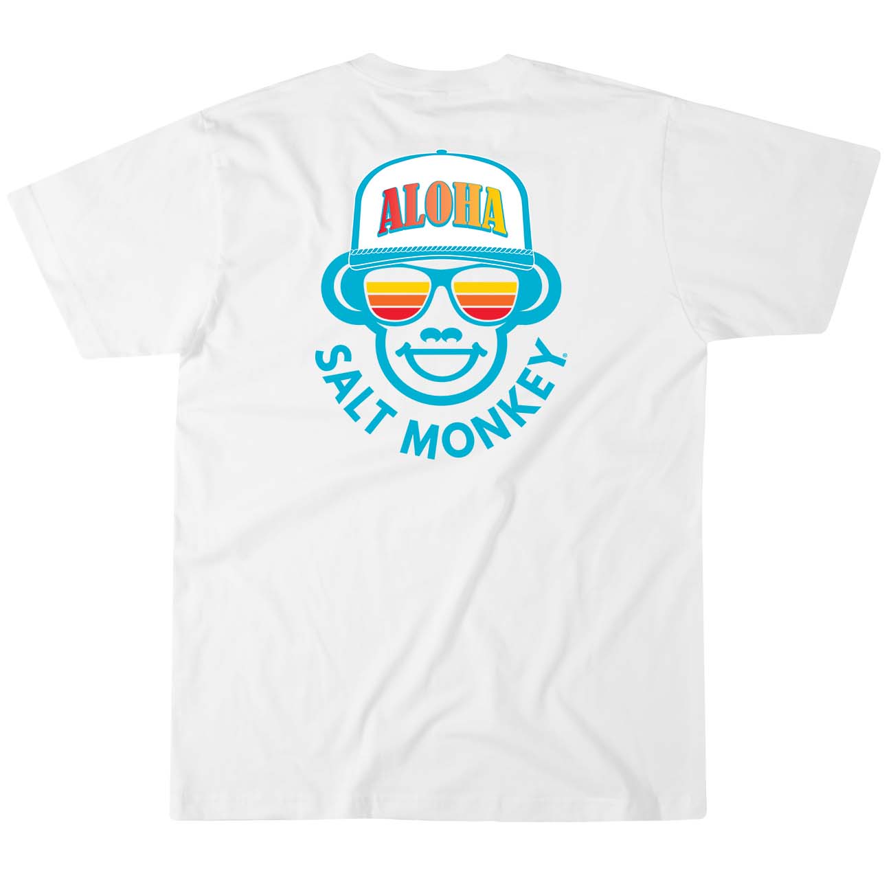Aloha Trucker Tee - Salt Monkey: Breakaway, Relax and Chill Clothing for Men, Women & Kids. saltmonkey.com