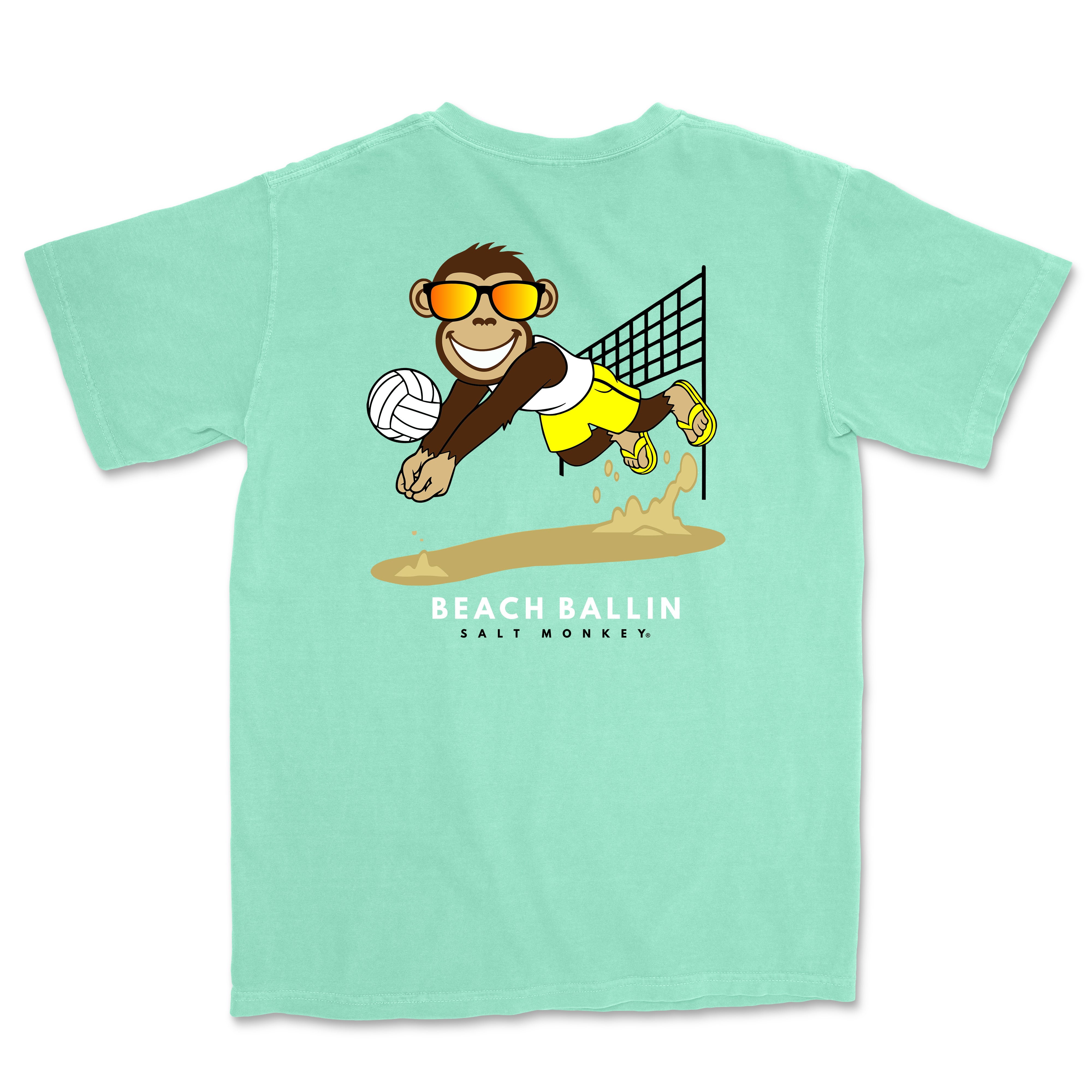 Beach Ballin' T-Shirt - Salt Monkey