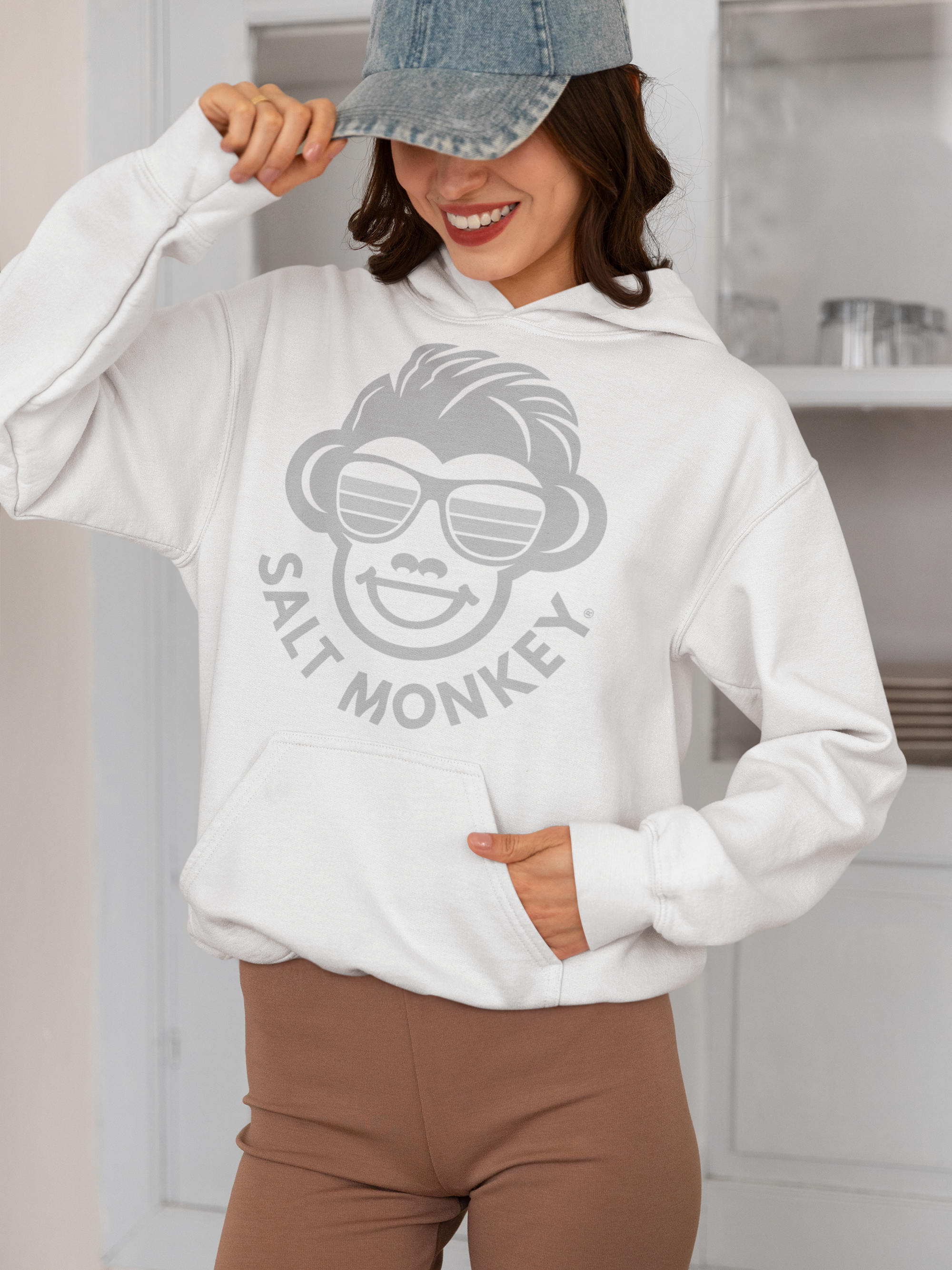 Monochromatic Salt Monkey Hoodie - Salt Monkey: Breakaway, Relax and Chill Clothing for Men, Women & Kids. saltmonkey.com