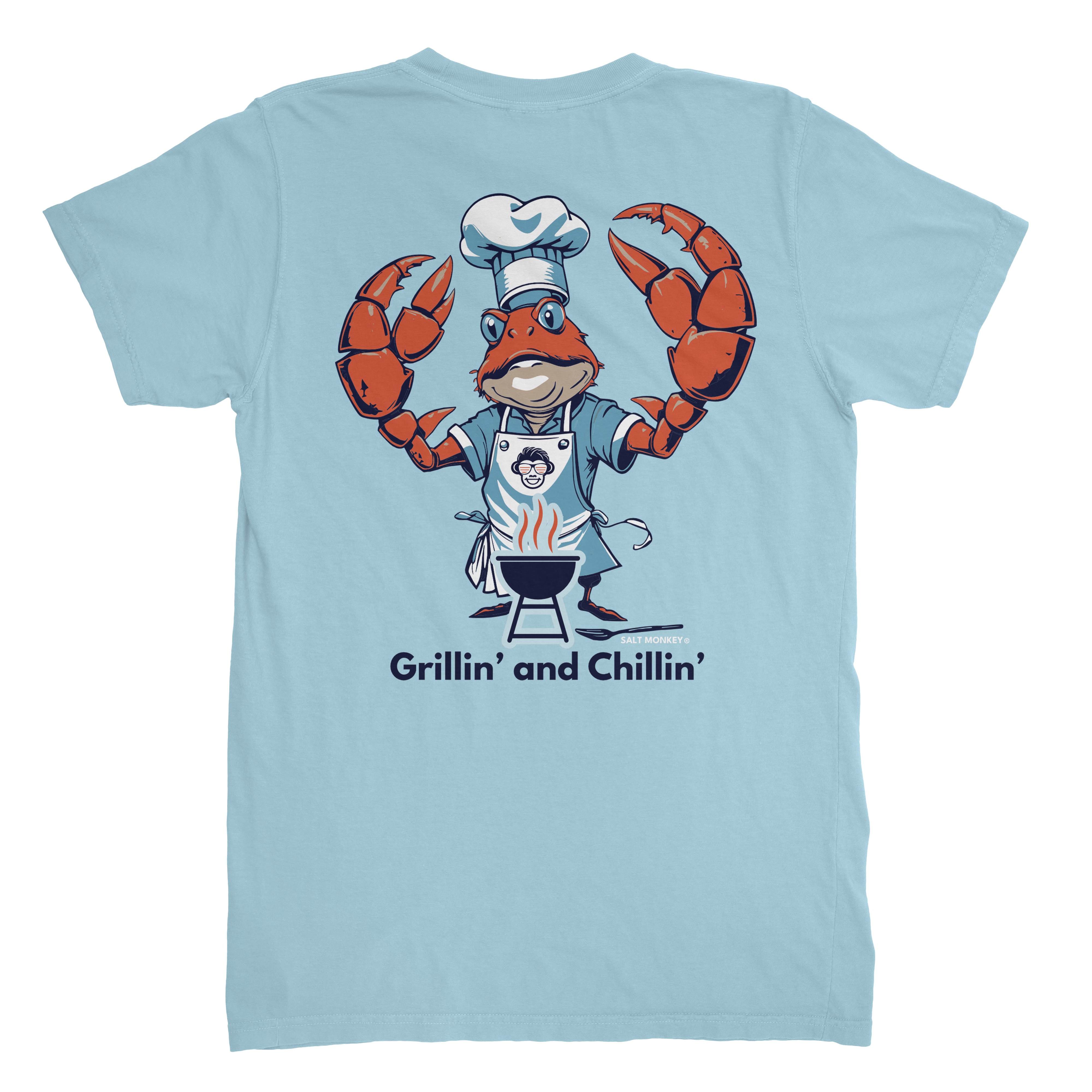 Grillin & Chillin Tee - Salt Monkey