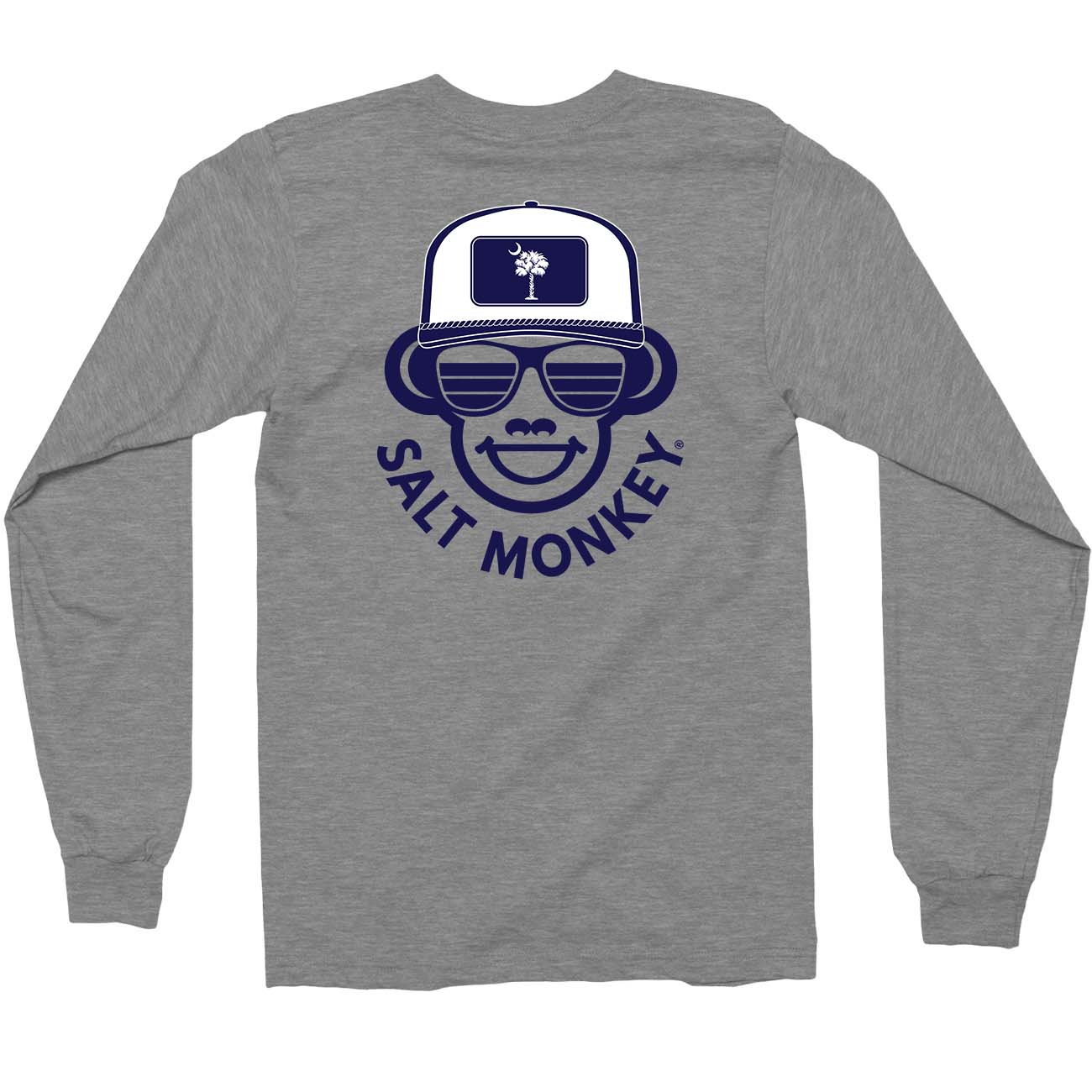 Palmetto Flag Trucker Long Sleeve - Salt Monkey: Breakaway, Relax and Chill Clothing for Men, Women & Kids. saltmonkey.com
