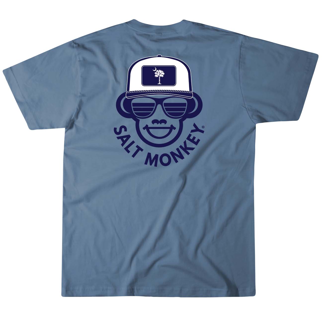 Palmetto Flag Trucker Tee - Salt Monkey: Breakaway, Relax and Chill Clothing for Men, Women & Kids. saltmonkey.com
