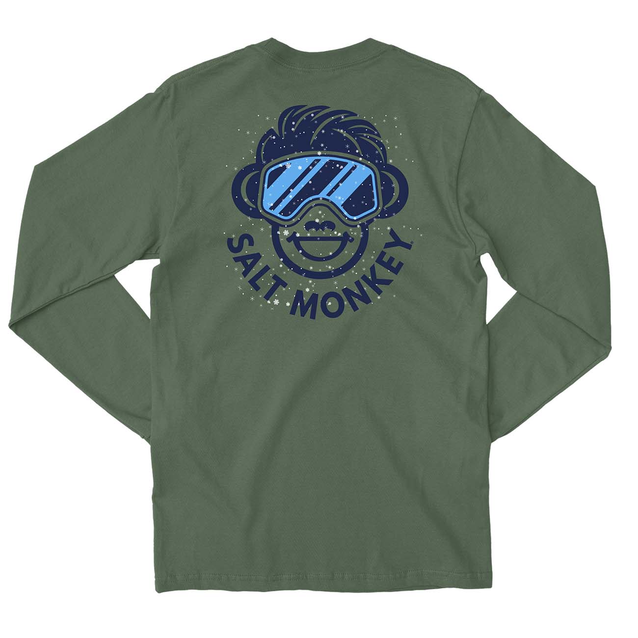 Ski Long Sleeve Tee - Salt Monkey: Breakaway, Relax and Chill Clothing for Men, Women & Kids. saltmonkey.com
