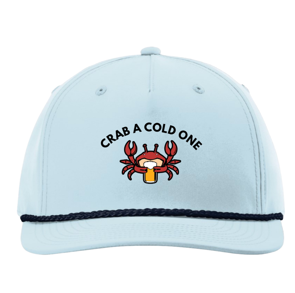 Crab A Cold One Rope Cap - Salt Monkey 
