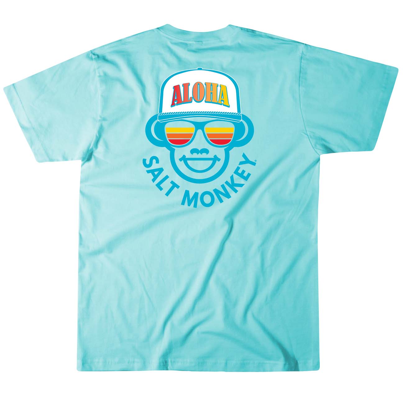 Aloha Trucker Tee - Salt Monkey: Breakaway, Relax and Chill Clothing for Men, Women & Kids. saltmonkey.com